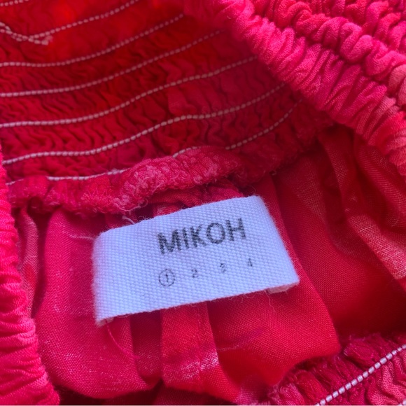 Mikoh Kahuku Ruched Waist Pants In Luau Lei - Picture 11 of 12